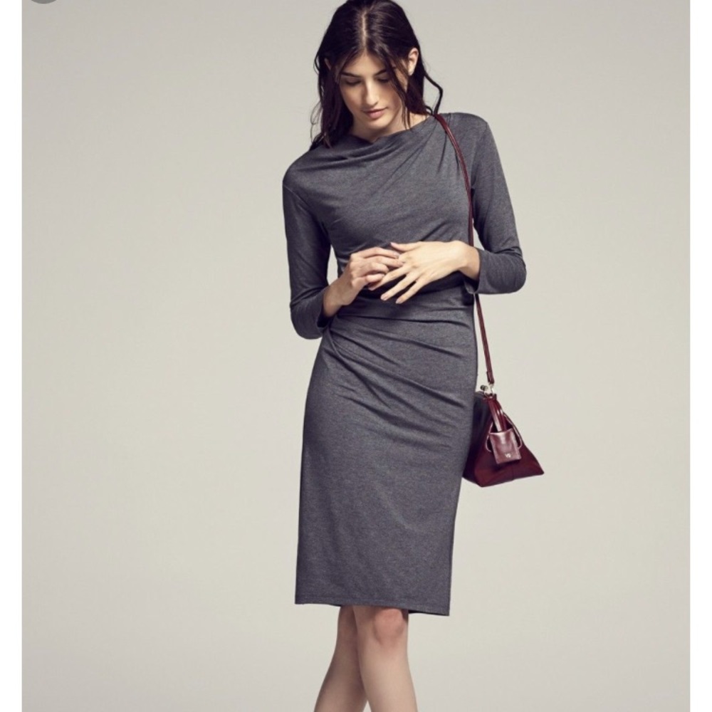 MM LaFleur Annabel Dress in Midnight Blue
